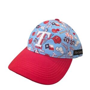 MELONWEAR Texas‎ Rangers Baseball Cap Adjustable Graphic Print MLB Fan Hat